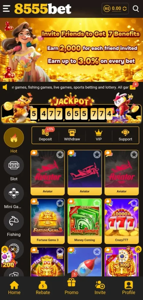8555bet-game-lobby