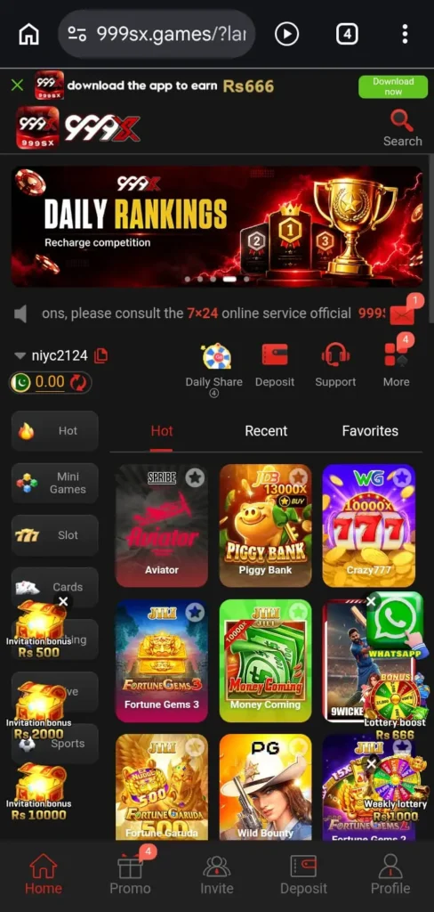 999sx-game-lobby