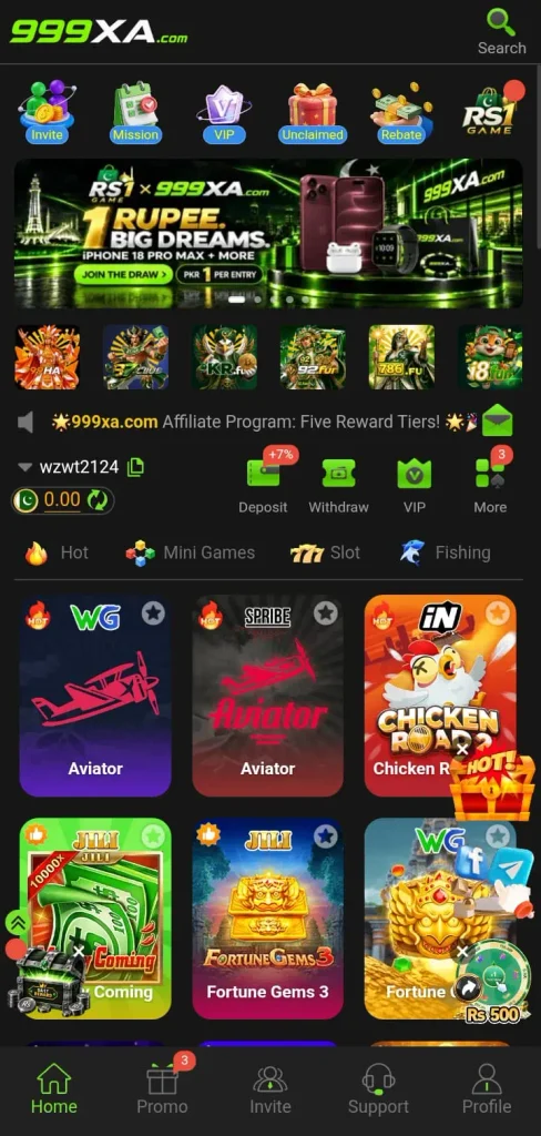 999xa-game-lobby