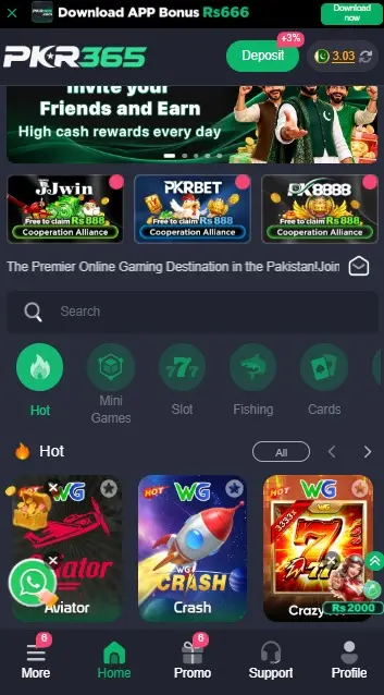 pkr365-game-lobby